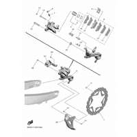 BREMSSATTEL HINTERRAD