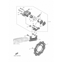 HINTERRAD BREMSSATTEL