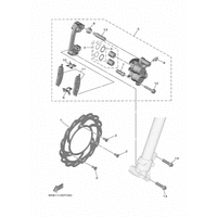 BREMSSATTEL VORDERRAD