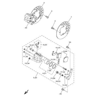 BREMSSATTEL VORDERRAD