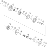 GETRIEBE II - ABTRIEBSWELLE