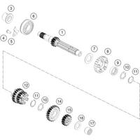 GETRIEBE I - ANTRIEBSWELLE