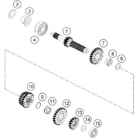 GETRIEBE I - ANTRIEBSWELLE