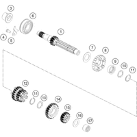 GETRIEBE I - ANTRIEBSWELLE