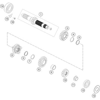 GETRIEBE I - ANTRIEBSWELLE