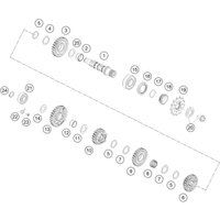 GETRIEBE II - ABTRIEBSWELLE