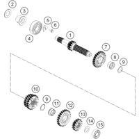 GETRIEBE I - ANTRIEBSWELLE