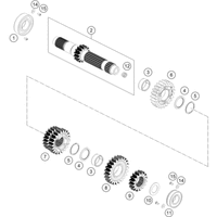 GETRIEBE I - ANTRIEBSWELLE