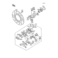 HAUPTBREMSZYLINDER HINTER(ZX750F-016847-   )