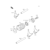 SCHALTWALZE/-GABEL