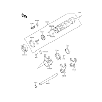 SCHALTWALZE/-GABEL