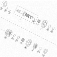 GETRIEBE I - ANTRIEBSWELLE