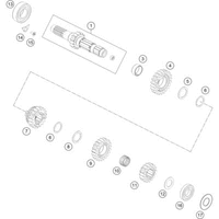 GETRIEBE I - ANTRIEBSWELLE