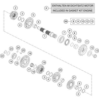 GETRIEBE II - ABTRIEBSWELLE