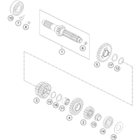 GETRIEBE I - ANTRIEBSWELLE