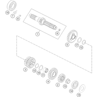 GETRIEBE I - ANTRIEBSWELLE