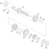 GETRIEBE I - ANTRIEBSWELLE