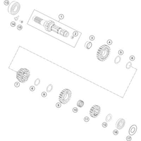 GETRIEBE I - ANTRIEBSWELLE