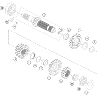 GETRIEBE I - ANTRIEBSWELLE