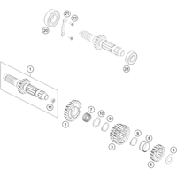 GETRIEBE I - ANTRIEBSWELLE