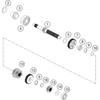 GETRIEBE I - ANTRIEBSWELLE