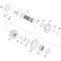 GETRIEBE I - ANTRIEBSWELLE