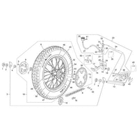 HINTERRAD MIT BRAKTEC SYSTEM