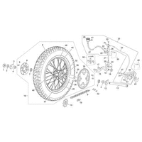 HINTERRAD MIT BRAKTEC SYSTEM