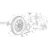 HINTERRAD MIT BRAKTEC SYSTEM