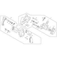 BREMSSATTEL VORNE / HINTEN