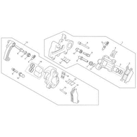 BREMSSATTEL VORNE / HINTEN