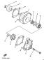 Wasserpumpe - TZ250 - TZ250A - 1990 - Yamaha