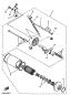Starting Motor - YFM200DX - 1990 - Yamaha
